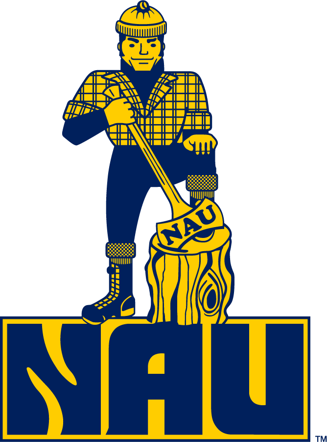 Northern Arizona Lumberjacks 1978-1987 Alternate Logo diy DTF decal sticker